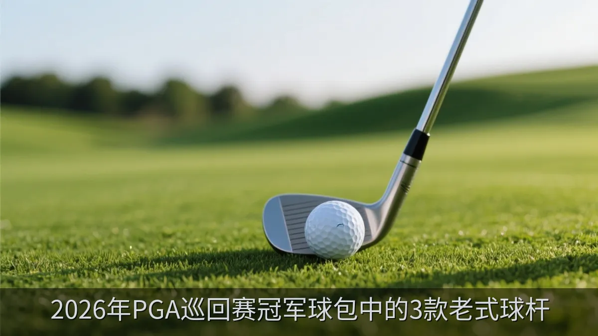 高尔夫劈杆与高尔夫球的近景